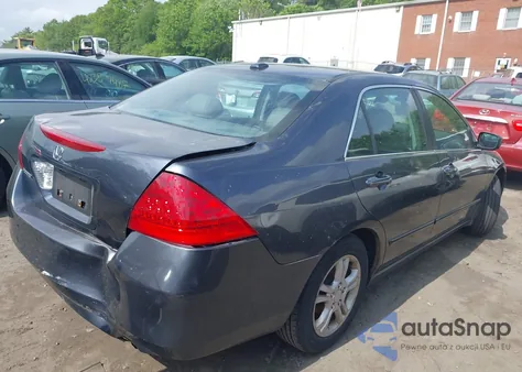 2007 Honda Accord 2.4 Ex из США, поврежденный, VIN 1HGCM56837A075034